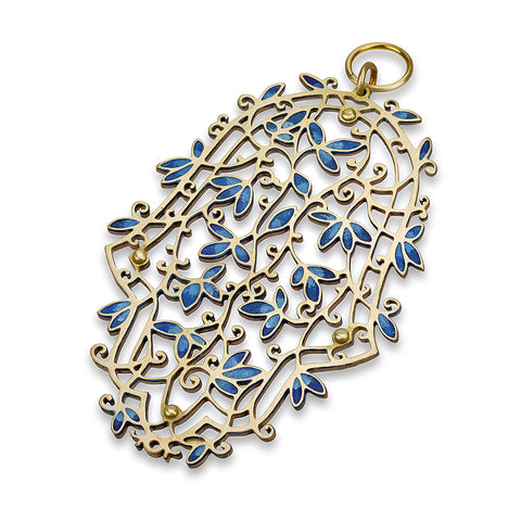 Hamsa Orient Blue