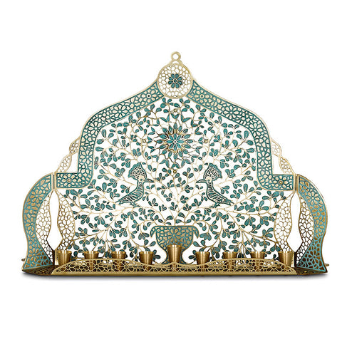 Menorah Hanging Green